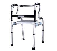 Andador para silla de ruedas Andador para personas mayores Muletas de aluminio Bastidor para caminar para discapacitados Bastón antideslizante con hospital