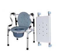 Andador para silla de ruedas, equipo de rehabilitación para caminar asistido por asiento, miembro inferior, inodoro, caminante para ancianos, bastón antideslizante con (color: B) (color: A) (B) (B)