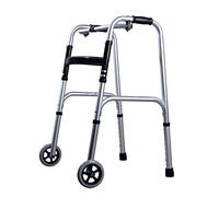 Andador para silla de ruedas, marco de andador con ruedas, plegable, ligero, ayuda para caminar, andador de rehabilitación para ancianos, bastón antideslizante con hospital It's so Kind of You