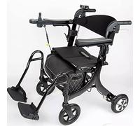 Andador plegable, andador eléctrico 5 en 1, andador con motor, scooter para personas mayores, silla de ruedas eléctrica plegable, silla de ruedas ligera, carrito con batería de litio para personas ma