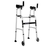 Andador Plegable Andador Ligero Andador con Ruedas para Personas Mayores Andador para Personas Mayores, Andador Vertical Andador con Ruedas Ayuda para La Movilidad para Personas Mayores,A