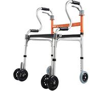 Andador plegable con ruedas, altura ajustable, ayuda para caminar con asiento para adultos, personas mayores, ancianos y discapacitados, decoración Safehappy