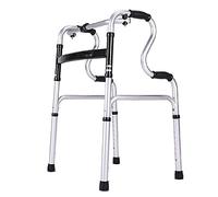 Andador plegable de aluminio, andador estándar antideslizante, marco de ayuda para inodoro, pasamanos de baño para personas mayores, andador estándar