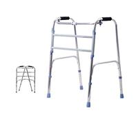 Andador plegable for adultos, ayuda for caminar, andador 2 en 1 for personas mayores, altura ajustable