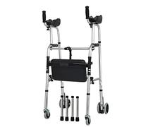 Andador plegable ligero para personas mayores, caminante vertical, ayuda de movilidad para personas mayores, estrella de luz D