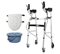 Andador plegable ligero para personas mayores, caminante vertical, ayuda de movilidad para personas mayores, estrella de luz D