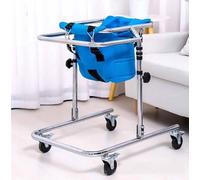 Andador Plegable para Niños con Ruedas, Andador con Ruedas y Asiento, Andador Auxiliar para Niños y Adolescentes con Necesidades Especiales