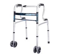 Andador plegable para personas mayores, ligero, estándar, altura ajustable, ayuda para caminar asistida, estrella de luz C