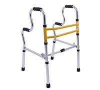 Andador plegable para personas mayores Walker ligero con altura ajustable y asistencia para escalones, para personas altas, adultos, vertical para espacios estrechos