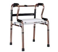 Andador plegable para secadora con asiento desmontable, ayuda para la movilidad para caminar con ruedas, capacidad de 350 libras, se puede utilizar como riel de seguridad para inodoro, compacto y por