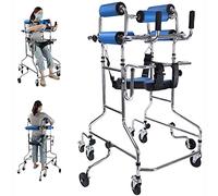 Andador portátil para rehabilitación de hemiplejia, andador médico para adultos con altura ajustable, para personas mayores con discapacidad de 150-180 cm