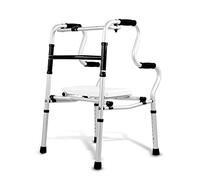 Andador rodante para adultos, pasamanos para inodoro plegable y ligero, silla de baño con asiento acolchado, decoración de ayuda para movilidad limitada