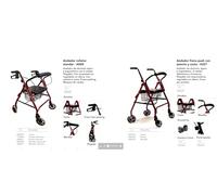 ANDADOR ROLLATOR ALUMINIO ULTRALIGERO