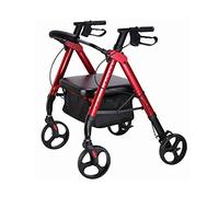 Andador Rollator Bariátrico XL para minusválidos, de aluminio, diseño más moderno y una estructura más completa, ancianos, ligero, plegable