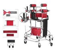 Andador Rollator Plegable para Adultos con Discapacidad Parálisis Cerebral Movilidad Andador Regulable en Altura con Ruedas y Asiento Acolchado (Size : Women's)