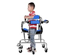 Andador Rollator Soporte For Ponerse De Pie Con Reposabrazos, Andador Con Ruedas For Rehabilitación Infantil For Niños Con Discapacidad