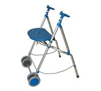 Andador Ruedas C/Asiento Col Azul Ara-C