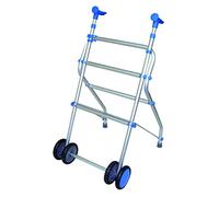 Andador ultraligero y plegable de aluminio con ruedas dobles - Modelo Anota 100 sin asiento