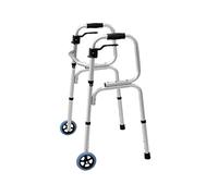 Andador vertical alto plegable con altura ajustable Capacidad de 330 libras Marco de aluminio ligero Ayuda para la movilidad para caminar para discapacitados