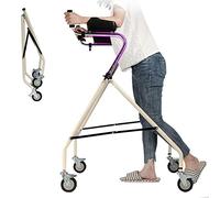 Andador vertical alto plegable para adultos con reposabrazos y cestas, médico ajustable para personas mayores, ancianos y discapacitados, carga 300 libras decoración Safehappy