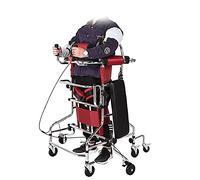 Andador vertical para personas mayores con asiento, altura ajustable, ayuda para caminar de 8 ruedas para rehabilitación de hemiplejia, andador portátil de movilidad para adultos