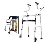 Andador vertical progresivo de pie alto para personas mayores, ancianos, adultos y discapacitados: andador médico con ruedas para trabajo pesado, carga 180 kg / 400 lb Interesante