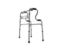Andadores. Andador de movilidad ajustable en altura de 82-94Cm, ayuda for caminar de aleación de aluminio ligera, caminantes de entrenamiento, cómodos viajes Ch(White)