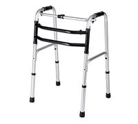 Andadores. Andador plegable de aluminio ligero, altura ajustable, pies de goma, ayuda for caminar, anhelo