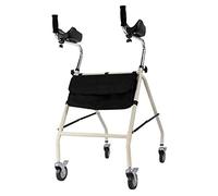 Andadores. Ayuda for caminar, andador plegable de altura ajustable for personas mayores con soporte for brazos y bolsas de almacenamiento for personas mayores discapacitadas anhelan