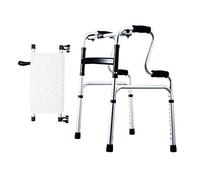 Andadores con ruedas ligeros y cómodos, equipo de cesta vertical, andadores para personas mayores, para personas mayores, aleación de aluminio para adultos (G 51 46 72 cm) (F 51 46 72 cm) Decoración