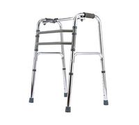 Andadores con ruedas plegables El andador es una ayuda para caminar liviana y plegable. Andador de aleación de aluminio de altura ajustable, plegable (sin ruedas)