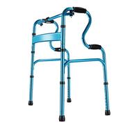 Andadores con Ruedas Plegables Médicos para Personas Mayores y Ancianos, Adultos y Hombres Grandes - Azul, Ligero, Trabajo Pesado, Extra Ancho 20 Pulgadas (Size : Walker with Seat and Wheels) (Sin