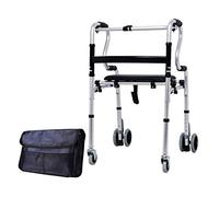 Andadores de altura ajustable, andador vertical con ruedas para personas mayores, ayuda de movilidad ayuda a caminar de forma independiente, para padres mayores, abuelos, discapacitados y heridos lle