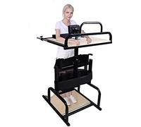 Andadores estándar, equipo de rehabilitación de miembros inferiores de pie, marco de pie de ayuda para caminar de altura ajustable para discapacitados, entrenamiento de rehabilitación de hem