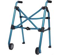 Andadores estándar para personas mayores, andadores con ruedas ajustables en altura, ligeros y plegables, ayudas para caminar para personas mayores y adultos