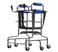 Andadores hemipléjicos para entrenamiento de rehabilitación, soportes antivuelco, marco para ancianos y discapacitados, ayuda ajustable para caminar, estrella de luz