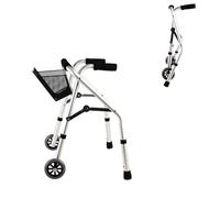 Andadores, niños discapacitados con parálisis cerebral, andador para niños discapacitados, bastidor de rehabilitación infantil, altura ajustable con asiento, andador ligero con ruedas.