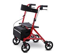 Andadores para Ancianos Andador con ruedas Caminantes Plegable Asistida con la mano Walker Ayuda a la movilidad por Personas mayores Minusválido Usuarios discapacitados, Capacidad de peso 220 libras