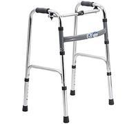 Andadores para ancianos Marco para caminar Andador ajustable - Andadores médicos para adultos - Andador vertical Pliegues para un fácil almacenamiento y transporte - Longevidad garantizada y soporte