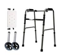 Andadores para personas mayores, altura ajustable, caminantes para adultos mayores, ligeros, portátiles, para interiores y exteriores, ayuda de movilidad para discapacitados, estrella D de luz