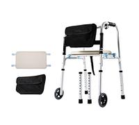 Andadores para personas mayores Andador plegable Altura ajustable Ayuda para personas mayores a levantarse y caminar Andador liviano Andador para ejercicios de rehabilitación,C