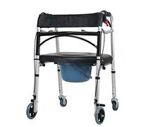 Andadores para personas mayores Andador plegable Marco para caminar ajustable Andador liviano Ayuda para personas mayores a levantarse y caminar,F