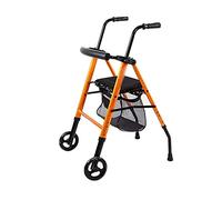 Andadores para personas mayores Andadores Andadores Andadores Andadores Conveniente Andador para Ancianos Plegable Carrito de Compras Carrito de Ayuda para Caminar de Cuatro Ruedas multifunción Anda