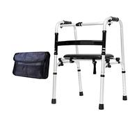 Andadores para personas mayores, andadores ligeros para personas mayores, andador con ruedas para ancianos, ajustable, ayuda a la discapacidad, andador que ahorra espacio, una estrella de luz