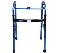 Andadores para personas mayores Andadores para personas mayores Andador, andador con ruedas plegable y liviano Marcos para caminar para personas mayores Ayuda para la movilidad con tapa Altura ajusta