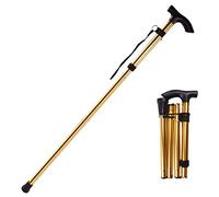 Andadores para personas mayores Bastón para caminar ajustable, muleta plegable antideslizante, muleta portátil ultraligera para ancianos, bastón telescópico de aluminio ultracorto andador walkeri