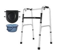 Andadores para personas mayores con asiento, plegables, ligeros, para personas mayores, ayudas para discapacidades, caminantes de interior, para personas mayores, marco de caminar, estrella de luz D