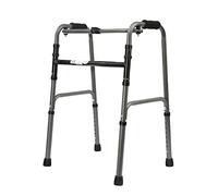 Andadores para personas mayores Marco plegable para caminar, andador geriátrico para ancianos - Altura ajustable: 70~80 cm - Reposabrazos de ayuda para caminar Tubo de acero engrosado Andador con