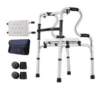 Andadores plegables para personas mayores, ligeros, ajustables, altura estándar, ayuda para personas con discapacidad, personas mayores y discapacitados, estrella de luz C