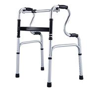 Andadores plegables para personas mayores, ligeros, ajustables, altura estándar, ayuda para personas con discapacidad, personas mayores y discapacitados, una estrella de luz